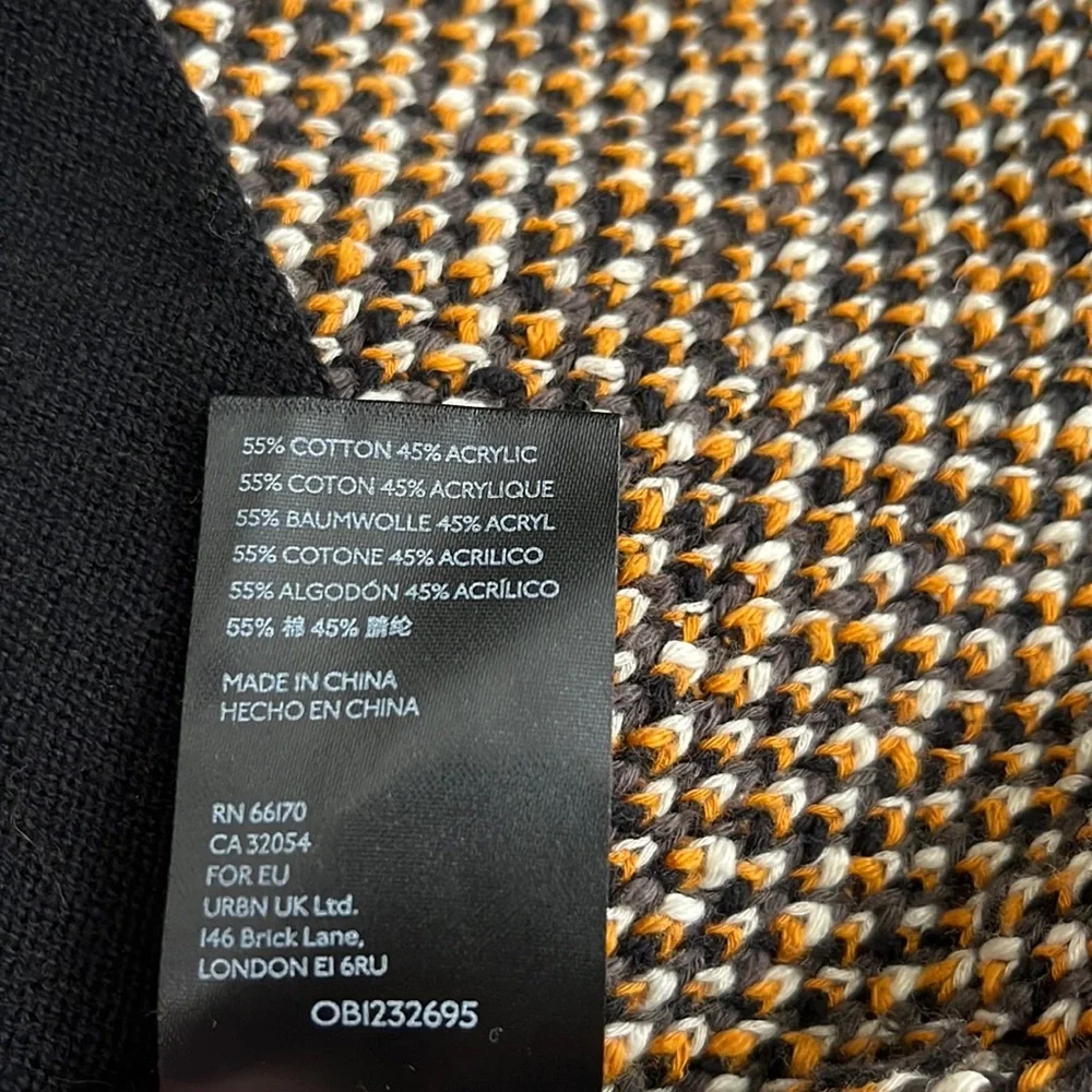 Free People Argyle Swing Chunky Knit Cardigan Dress, Medium - Picture 16 of 16